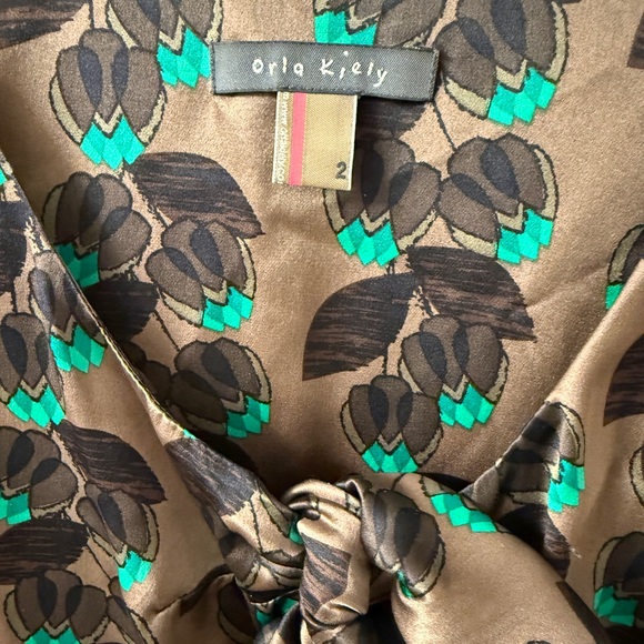 Orla Kiely Silk Print Midi Dress Elbow Sleeve Like New
Irish Vintage Vibe Small - Picture 3 of 11